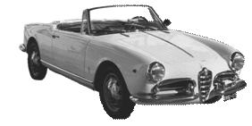 Giulietta 1300 - Giulia 1600 Spider (1955-65)