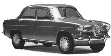 Giulietta berlina (Sedan) 1 2 3 serie TI 1 2 3 serie (1955-65)