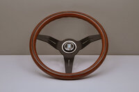 Deep corn mahonie 330 mm zwarte spaak