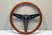 Deep corn mahonie 350 mm zwarte spaak