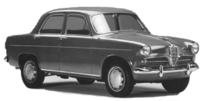 Giulietta berlina (Sedan) 1 2 3 serie TI 1 2 3 serie (1955-65)