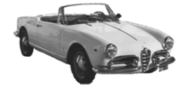 Giulietta 1300 - Giulia 1600 Spider (1955-65)