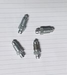 Ontluchtingsnippel -  bleednippel - beluftung 3/8" x 24