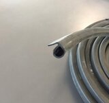 Deursponning rubber 2300 coupe onder