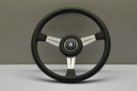 Classic line leder met lederen center en matte spaak