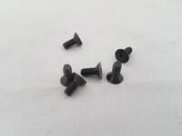 6 inbusboutjes zwart  tbv montage stuur