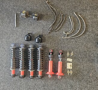 Full overhaul hydraulic shocks  412